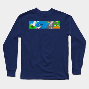 Animated legend Long Sleeve T-Shirt